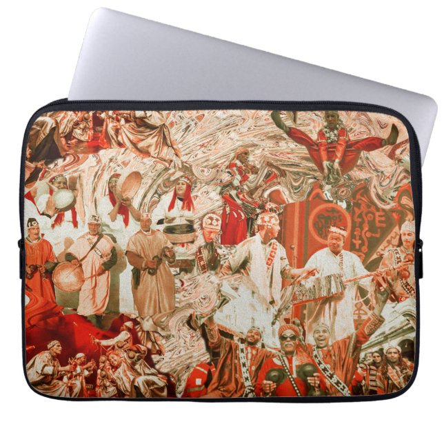 Moroccan Feast V1 Laptop Sleeve (Front)