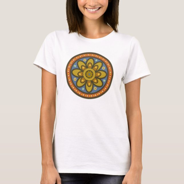 Moroccan Flower Tee (Front)
