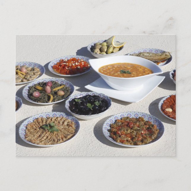 Moroccan Food - Moroccan Tagine Postcard (Front)