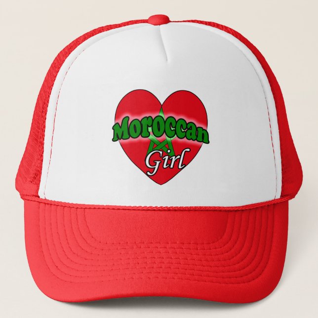 Moroccan Girl Trucker Hat (Front)