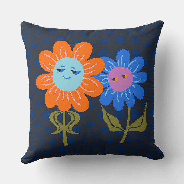 Moroccan Happiness Cushion (Back)