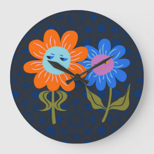 Moroccan Happiness Large Clock