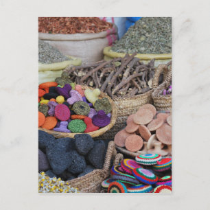 Moroccan Herbs and Spices Postcard