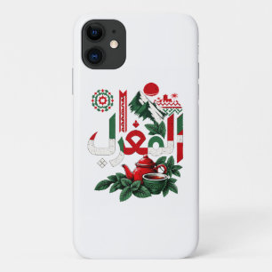 Moroccan Heritage Keychain Morocco Art Key Ring iPhone 11 Case