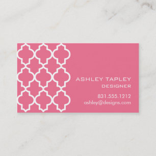 Moroccan Honeysuckle Dreams Business Card