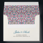 Moroccan Lattice Geometric Mandala Wedding Envelope<br><div class="desc">Beautiful Invitation to celebrate Special occasions and festivals comes with digital and E-invitation as per your request. We would love to replicate our designs to make multiple products like rsvp cards, labels envelopes, and more. Customisation is available for ready to print on request at info@shamaurcreatif@gmail.com. Look Forward to hearing from...</div>