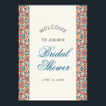 Moroccan Lattice Geometric Mandala Wedding Poster<br><div class="desc">Beautiful Invitation to celebrate Special occasions and festivals comes with digital and E-invitation as per your request. We would love to replicate our designs to make multiple products like rsvp cards, labels envelopes, and more. Customisation is available for ready to print on request at info@shamaurcreatif@gmail.com Look Forward to hearing from...</div>