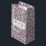 Moroccan Lattice Geometric Mandala Wedding Small Gift Bag<br><div class="desc">Beautiful Invitation to celebrate Special occasions and festivals comes with digital and E-invitation as per your request. We would love to replicate our designs to make multiple products like rsvp cards, labels envelopes, and more. Customisation is available for ready to print on request at info@shamaurcreatif@gmail.com. Look Forward to hearing from...</div>