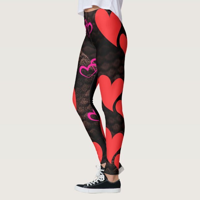 Moroccan Love Essence Leggings – Bold & Elegant (Left)