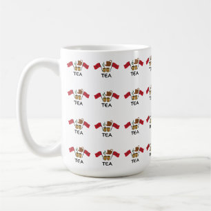 Moroccan Mint Tea, Morocco Flag & Traditional Tea Coffee Mug