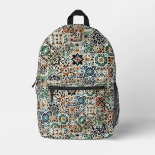 Moroccan Mixology  Printed Backpack