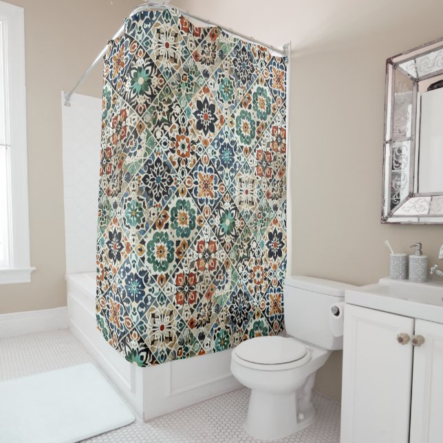 Moroccan Mixology  Shower Curtain (In Situ)