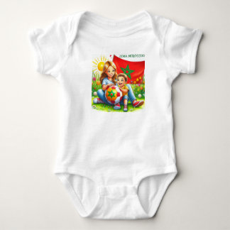 Moroccan Mom & Child Baby Bodysuit 