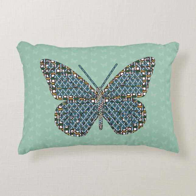 Moroccan Monarch Accent Pillow (Front)