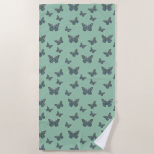Moroccan Monarch Beach Towel
