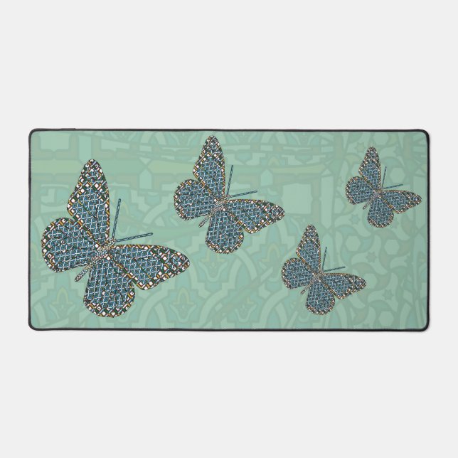 Moroccan Monarch Desk Mat (Front)