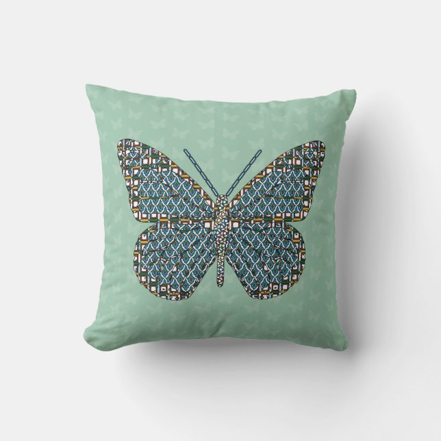 Moroccan Monarch Pillow (Front)