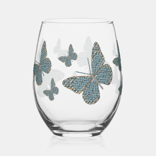 Moroccan Monarch Stemless Wine Glass