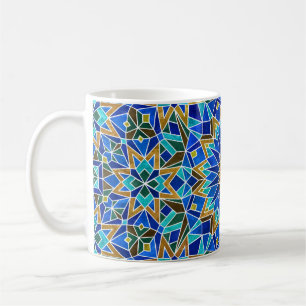 Moroccan Mosaic: Arabic Seamless Design Coffee Mug