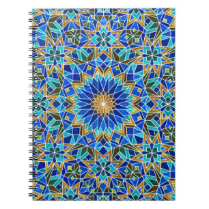 Moroccan Mosaic: Arabic Seamless Design Notebook