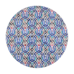 Moroccan mosaic: colourful traditional design. cutting board