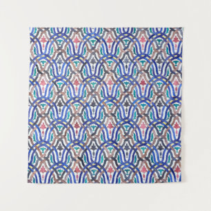 Moroccan mosaic: colourful traditional design. tapestry