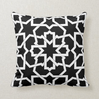 Moroccan mosaic of drawing up geometric in cushion