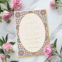 Moroccan Mosaic Terracotta Stones Islamic Wedding