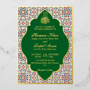 Moroccan Mosaic Terracotta Stones Islamic Wedding 