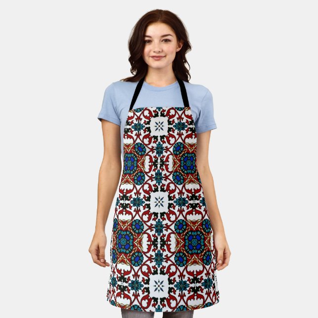 Moroccan,mosaic,Turkish, Apron (Worn)