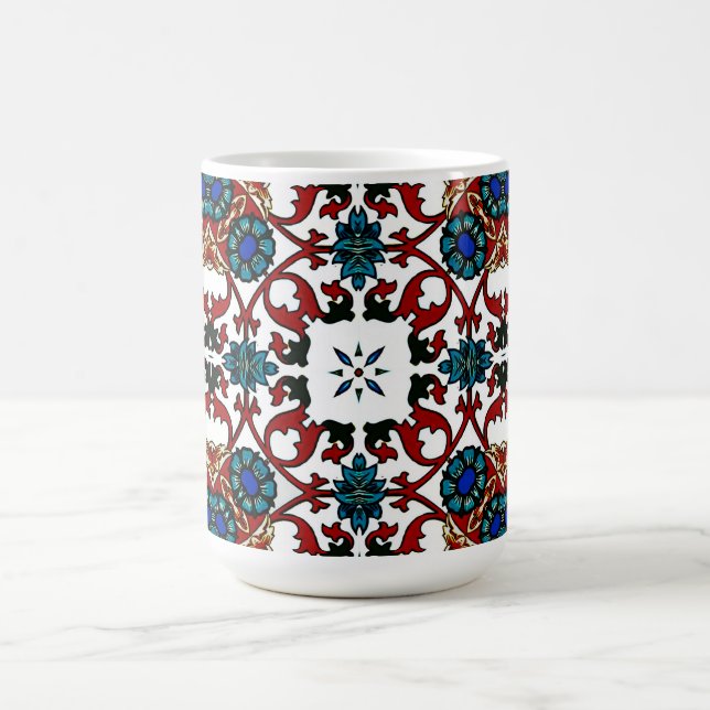 Moroccan,mosaic,Turkish, Coffee Mug (Center)