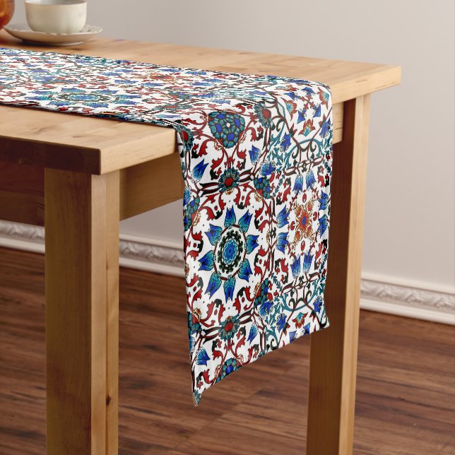 Moroccan,mosaic,Turkish, Medium Table Runner (In Situ)