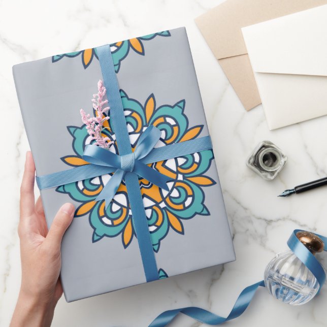 Moroccan mosaic wrapping paper (Gifting)