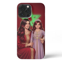 Moroccan Mother and Daughter Phone Case 