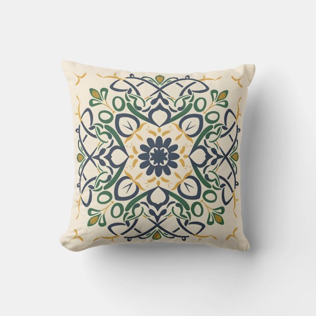 moroccan motif cushion (Front)
