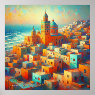 Moroccan Paradise by the Sea-Dakhl Poster