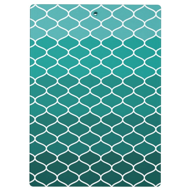 Moroccan pattern clipboard (Back)