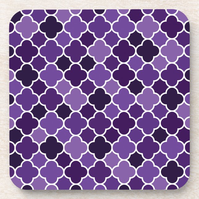 Moroccan pattern coaster (Front)