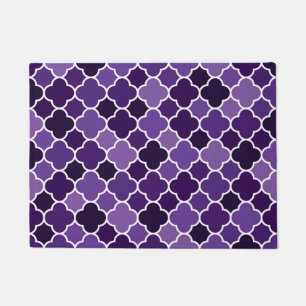 Moroccan pattern doormat
