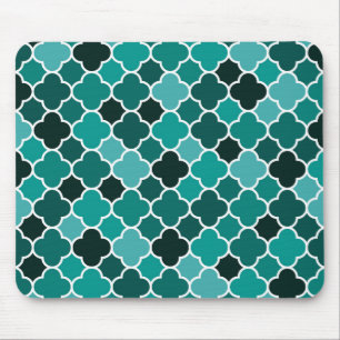 Moroccan pattern mouse pad