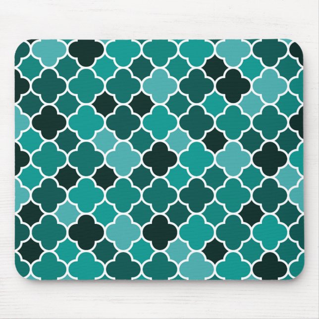 Moroccan pattern mouse pad (Front)