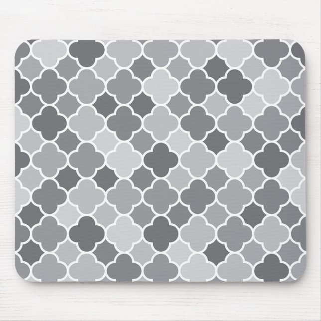 Moroccan pattern mouse pad (Front)