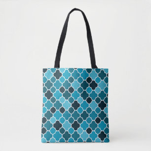 Moroccan pattern tote bag