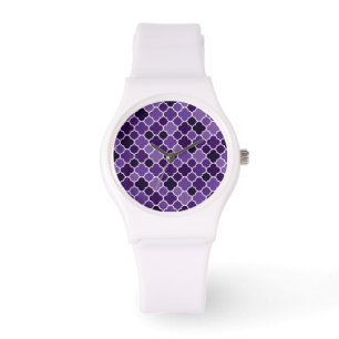 Moroccan pattern watch