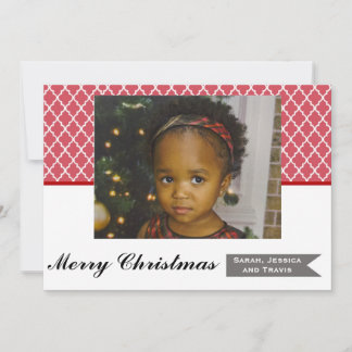 Moroccan Photo Christmas Card