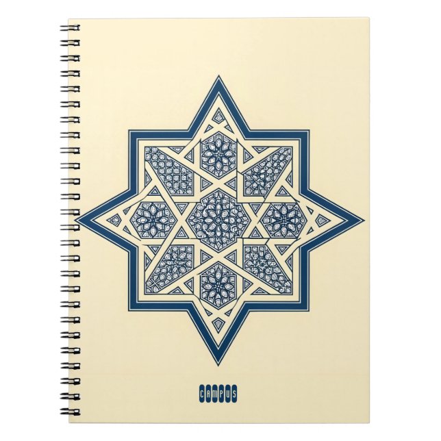 Moroccan Reflection Notebook - A Little Art for Ev (Front)