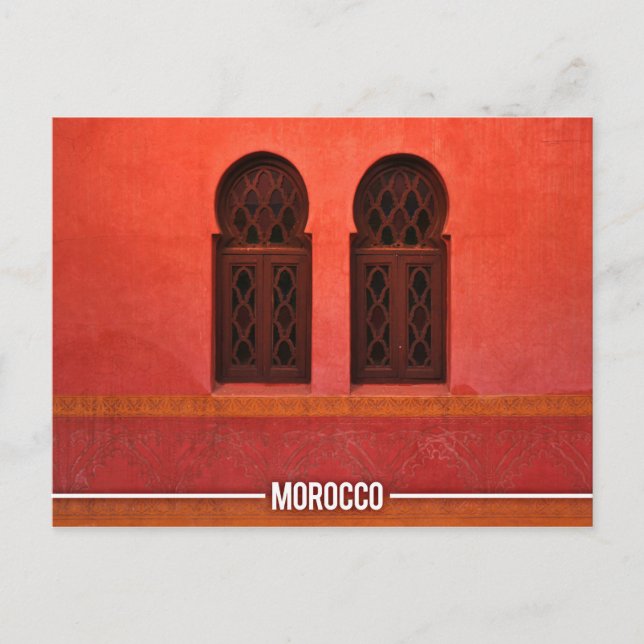 Moroccan Riad, Marrakesh Morocco Postcard (Front)
