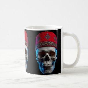 Moroccan Skull Art Coffee Mug