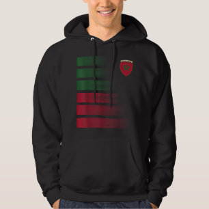 Moroccan Soccer Jersey Morocco Football Morocco Fl Hoodie