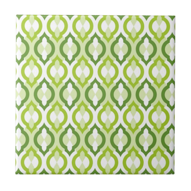 Moroccan Style Pattern Ceramic Tile (Front)